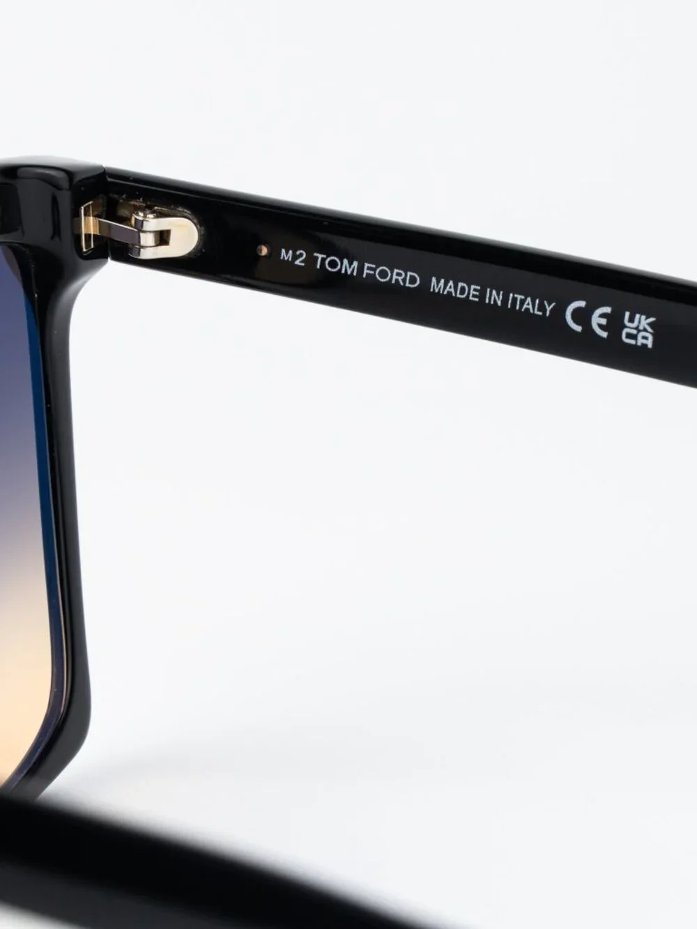Tom Ford SABRINA-02 Women Sunglasses Black Smoke Gradient Square FT0764 01B